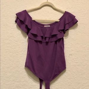 Purple Bodysuit